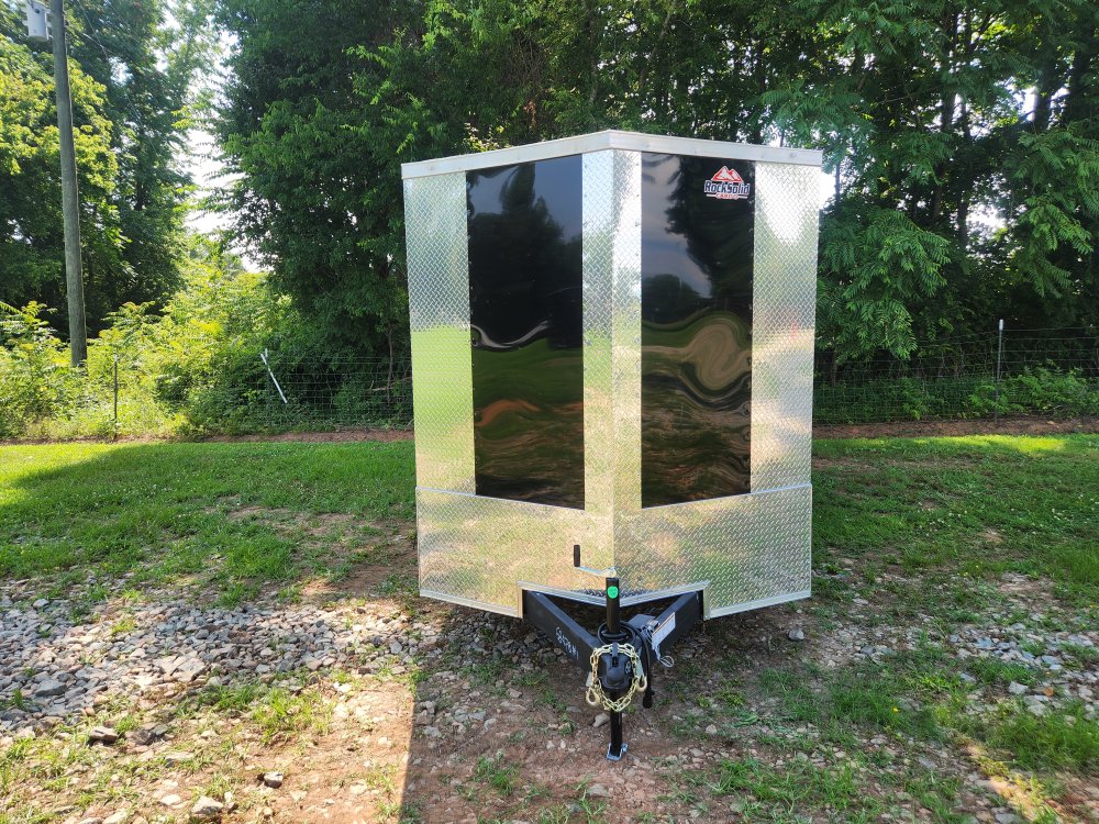 2026 Rock Solid Cargo 7x16 7k Enclosed w/ Polycore Upgrade, Semi-Screwless Upgrade and 7' Interior