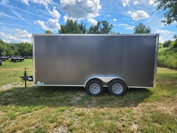 2026 Rock Solid Cargo 7x16 7k Enclosed w/ Polycore (.080) Metal Upgrade