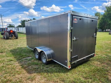 2026 Rock Solid Cargo 7x16 7k Enclosed w/ Polycore (.080) Metal Upgrade