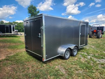 2026 Rock Solid Cargo 7x16 7k Enclosed w/ Polycore (.080) Metal Upgrade
