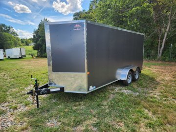 2026 Rock Solid Cargo 7x16 7k Enclosed w/ Polycore (.080) Metal Upgrade