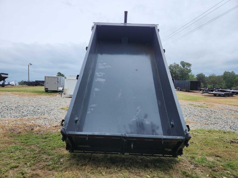 2026 Lamar 7x14 14k Telescopic Dump w/ Upgraded Tires and 24" Sides