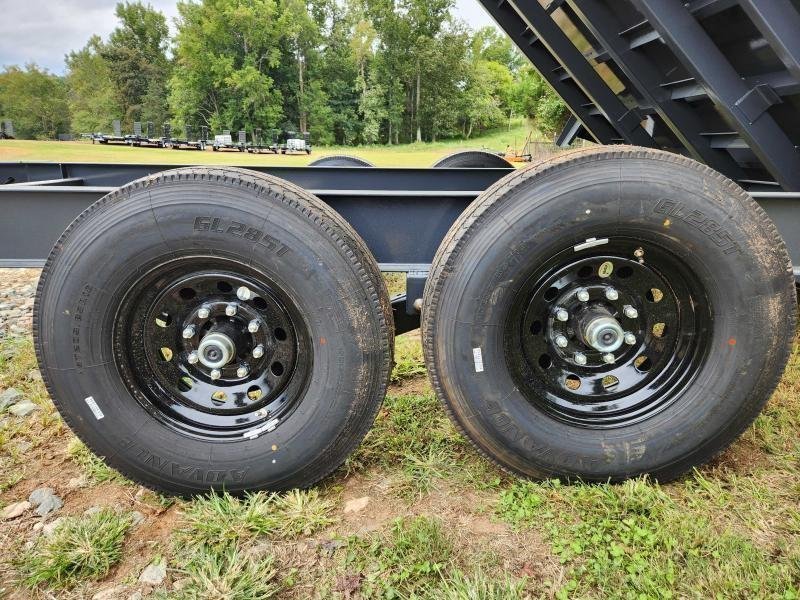 2026 Lamar 7x14 14k Telescopic Dump w/ Upgraded Tires and 24" Sides