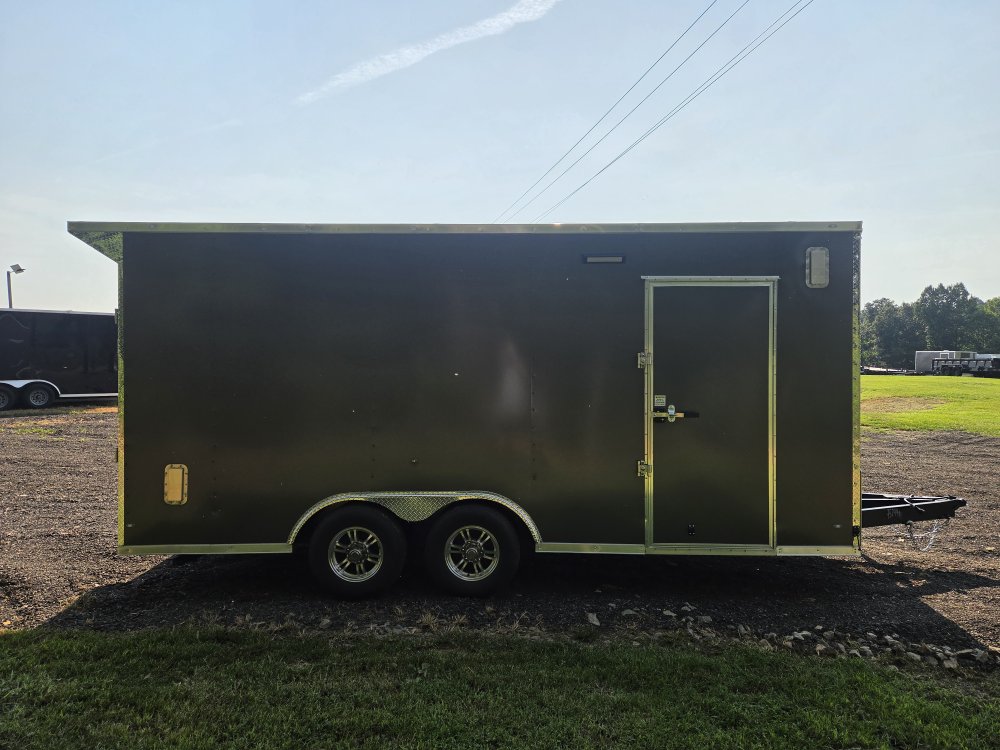 2027 Rock Solid Cargo 8.5x18 10k Enclosed (Special Order for UTV, See Description for all Options)