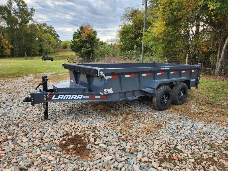 2027 Lamar 7x14 14k Dump w/ 24" Sides