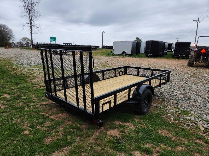 2026 Caliber 6x12 Single Axle Utility w/ 1' Mesh Sides