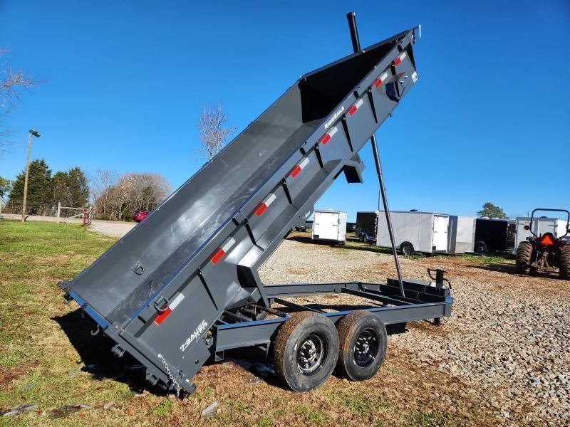 2026 Lamar 7X16 14K Telescopic Dump w/ 24" Sides