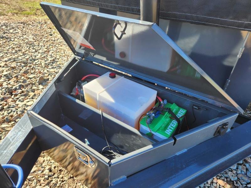 2026 Lamar 7X16 14K Telescopic Dump w/ 24" Sides