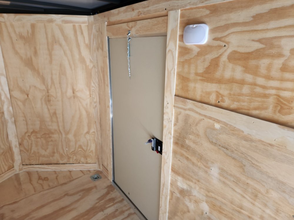 2026 Rock Solid Cargo 6x12 Single Axle Enclosed w/ Polycore Metal Upgrade and Side Vents