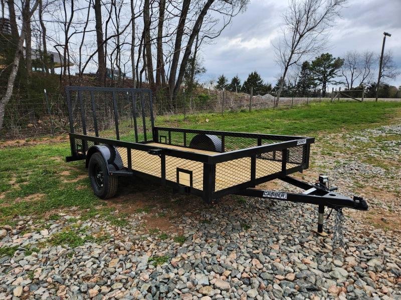 2026 Caliber 6x12 Single Axle Utility w/ 1' Mesh Sides