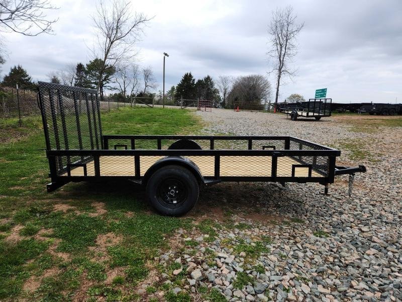 2026 Caliber 6x12 Single Axle Utility w/ 1' Mesh Sides