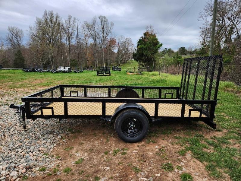 2026 Caliber 6x12 Single Axle Utility w/ 1' Mesh Sides