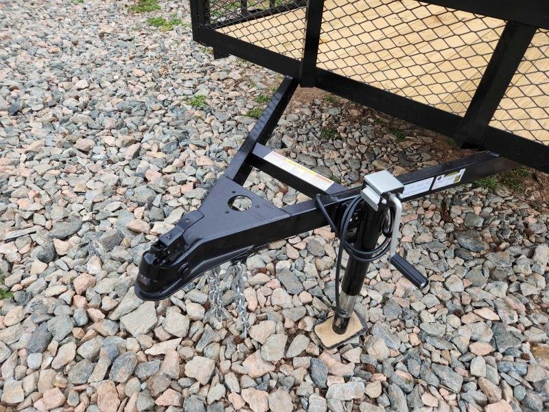 2026 Caliber 6x12 Single Axle Utility w/ 1' Mesh Sides