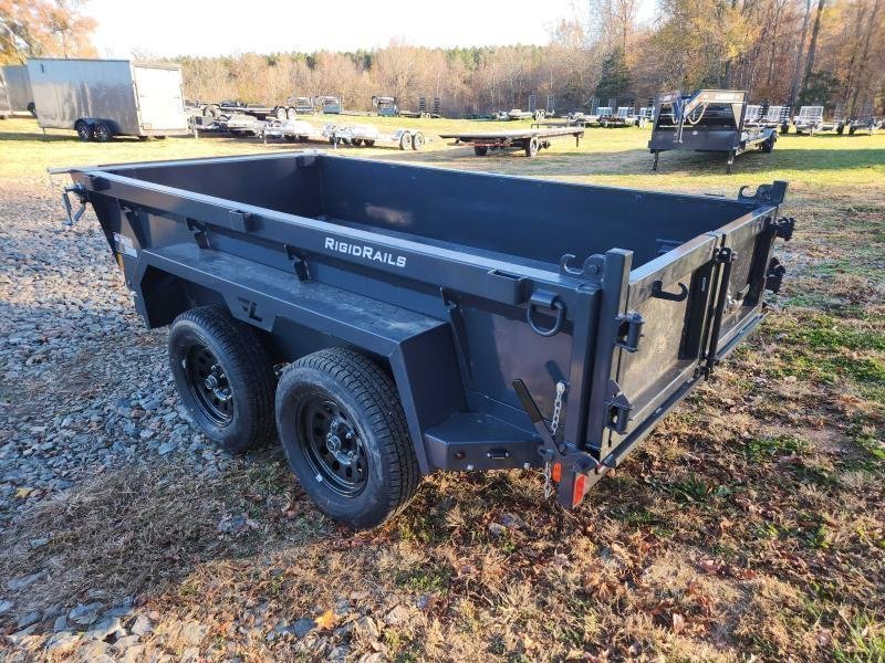 2026 Lamar 5X10 7K Mini Dump W/ Spreader Gate and 18" Sides