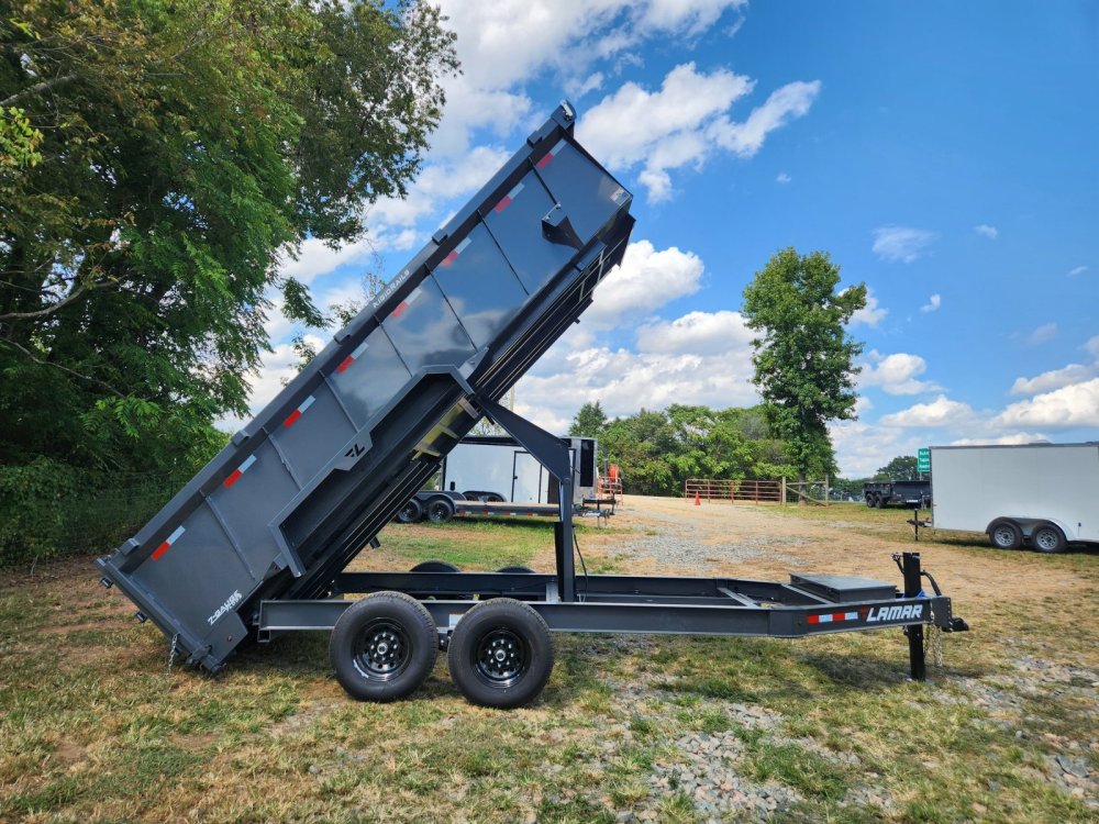 2026 Lamar 7x16 16k Dump w/ 36" Sides