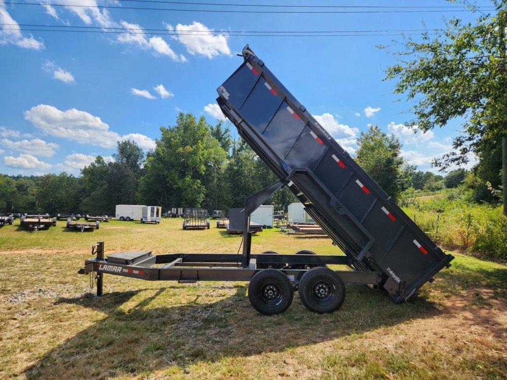 2026 Lamar 7x16 16k Dump w/ 36" Sides