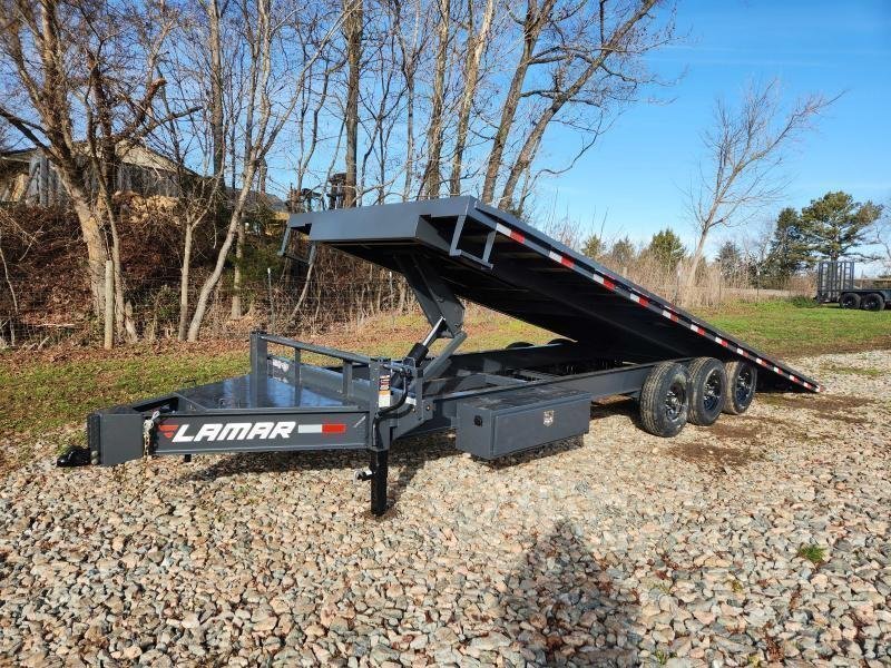 2026 Lamar 102x26 21k Deckover Tilt w/ Upgraded Tires, Solar Charger and Winch Plate