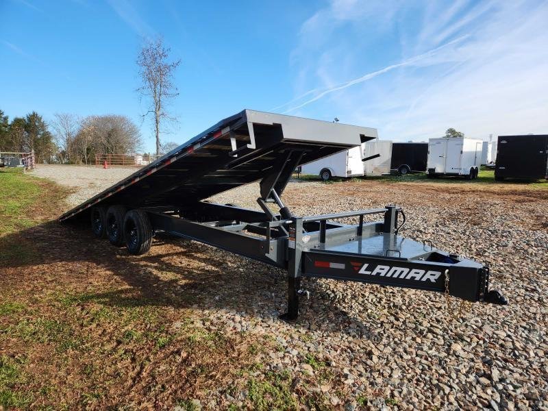 2026 Lamar 102x26 21k Deckover Tilt w/ Upgraded Tires, Solar Charger and Winch Plate