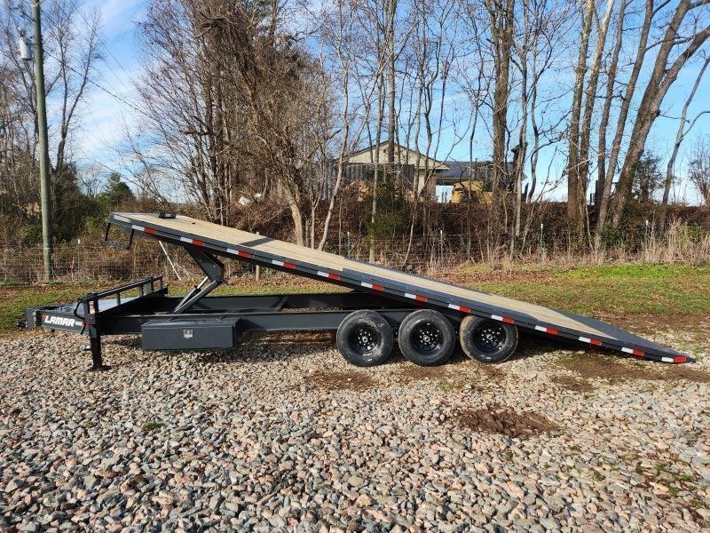 2026 Lamar 102x26 21k Deckover Tilt w/ Upgraded Tires, Solar Charger and Winch Plate