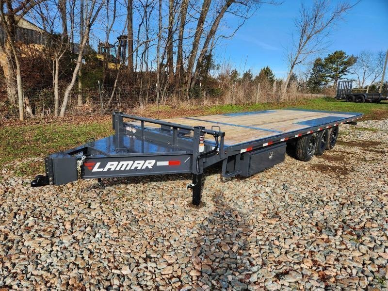 2026 Lamar 102x26 21k Deckover Tilt w/ Upgraded Tires, Solar Charger and Winch Plate