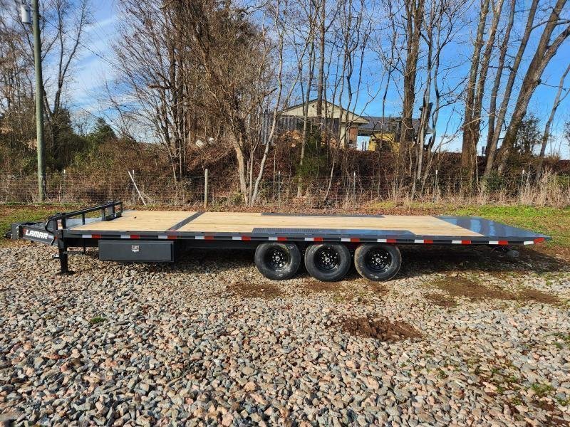 2026 Lamar 102x26 21k Deckover Tilt w/ Upgraded Tires, Solar Charger and Winch Plate