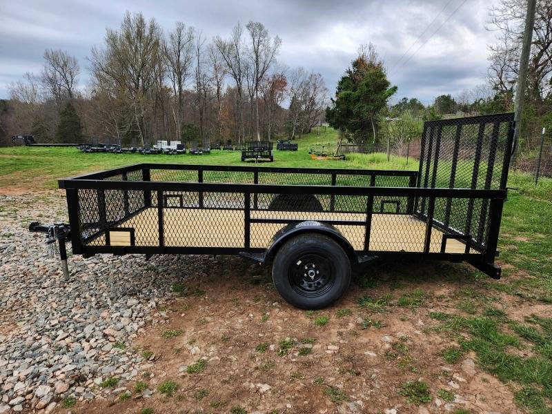 2026 Caliber 6x12 Single Axle Utility w/ 2' Mesh Sides