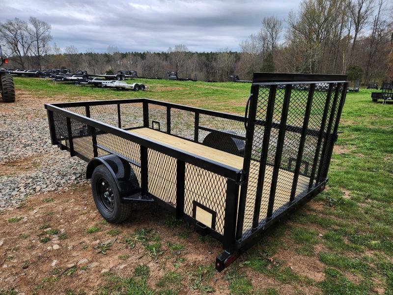 2026 Caliber 6x12 Single Axle Utility w/ 2' Mesh Sides
