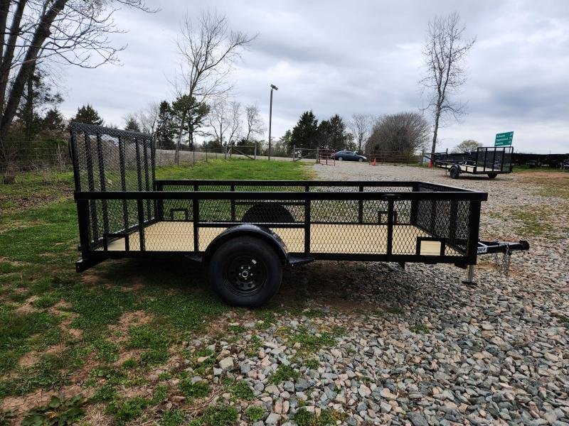 2026 Caliber 6x12 Single Axle Utility w/ 2' Mesh Sides