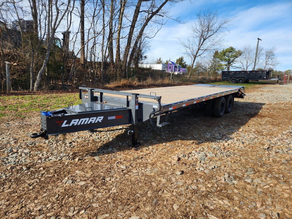 2026 Lamar 102x25 20k Deckover W/ Rhino Ramps