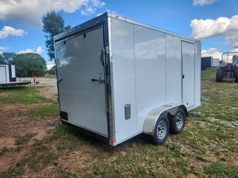 2026 Rock Solid Cargo 7X14 7K Enclosed w/ 7' Interior, Polycore Upgrade, Semi-Screwless Upgrade and 