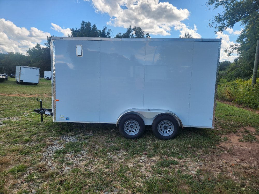 2026 Rock Solid Cargo 7X14 7K Enclosed w/ 7' Interior, Polycore Upgrade, Semi-Screwless Upgrade and 