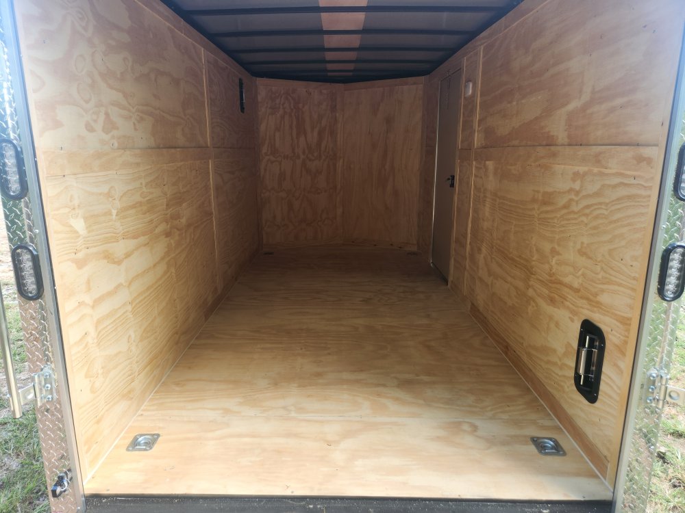 2026 Rock Solid Cargo 7X14 7K Enclosed w/ 7' Interior, Polycore Upgrade, Semi-Screwless Upgrade and 