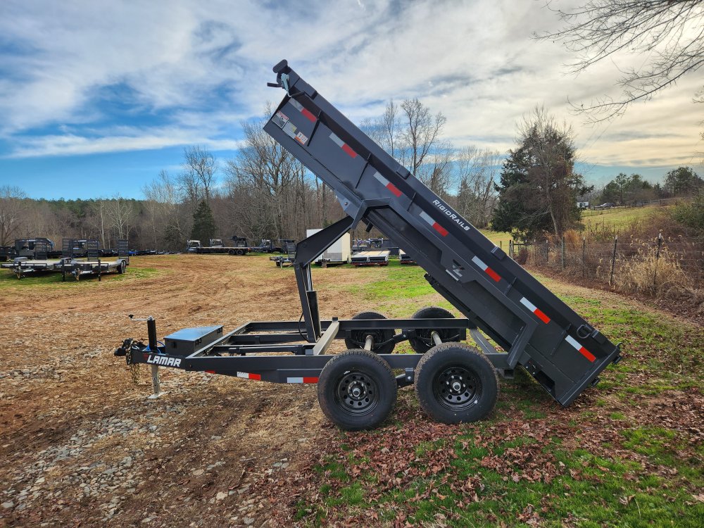 2026 Lamar 77x12 10k Dump w/ Barn Doors and 18" Sides