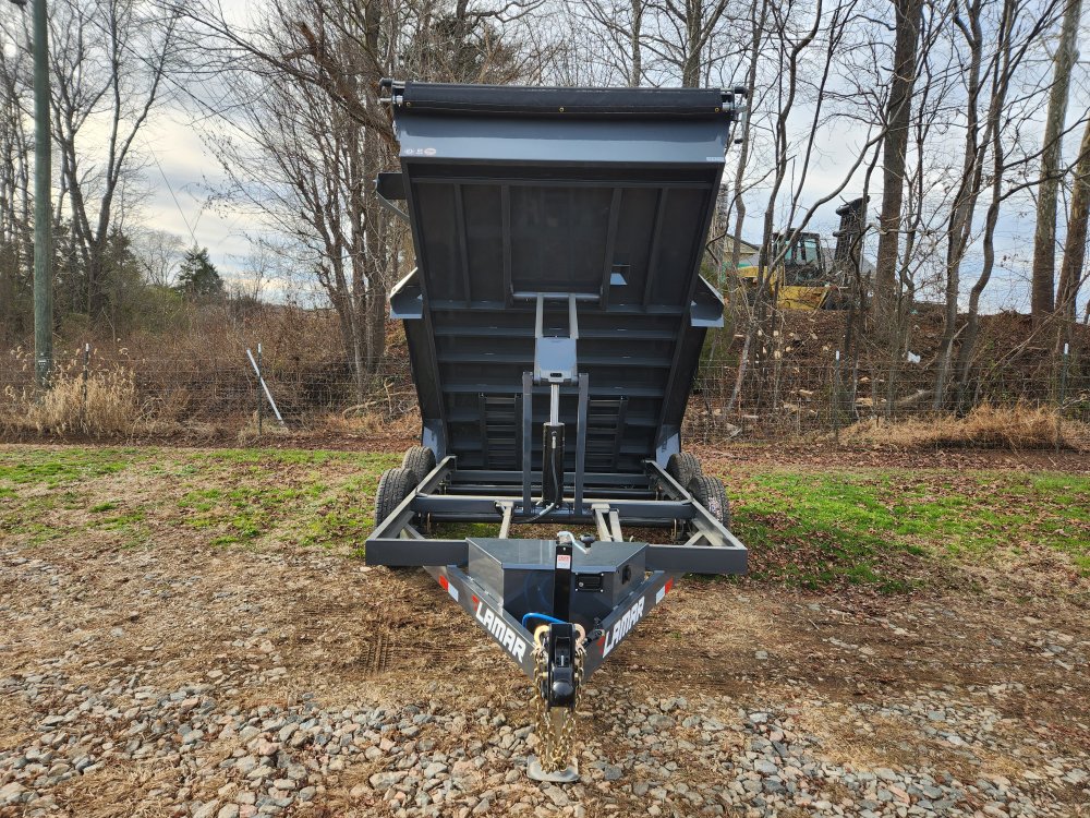 2026 Lamar 77x12 10k Dump w/ Barn Doors and 18" Sides