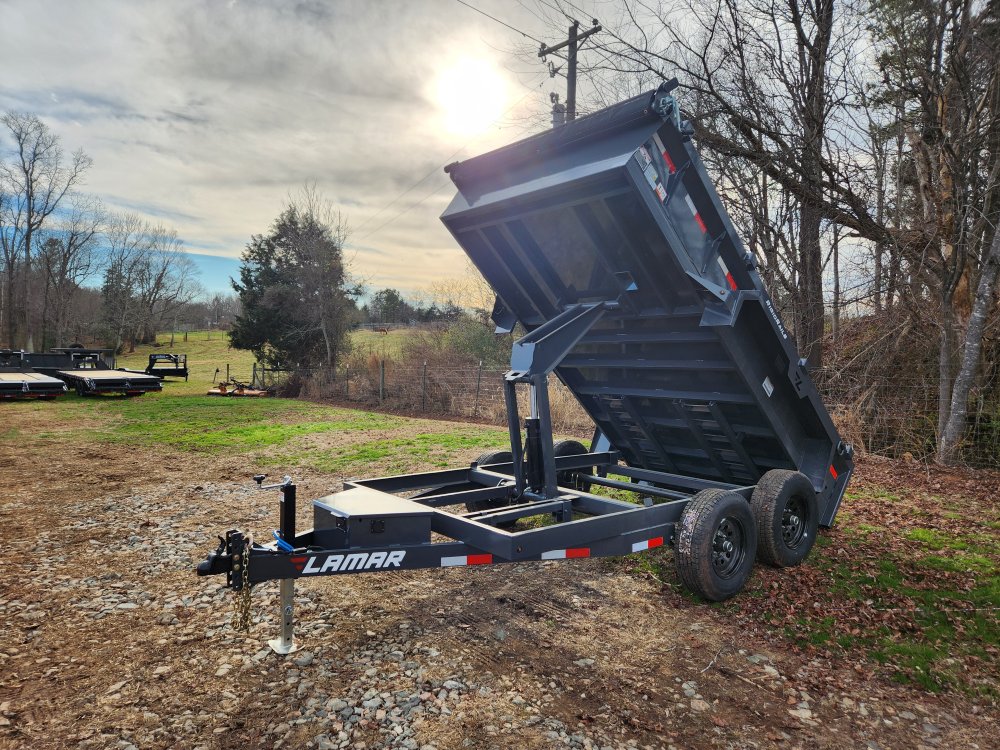 2026 Lamar 77x12 10k Dump w/ Barn Doors and 18" Sides