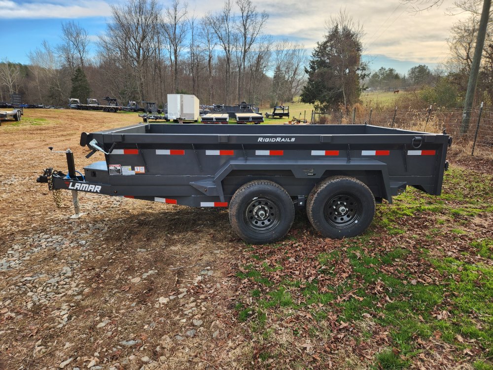 2026 Lamar 77x12 10k Dump w/ Barn Doors and 18" Sides