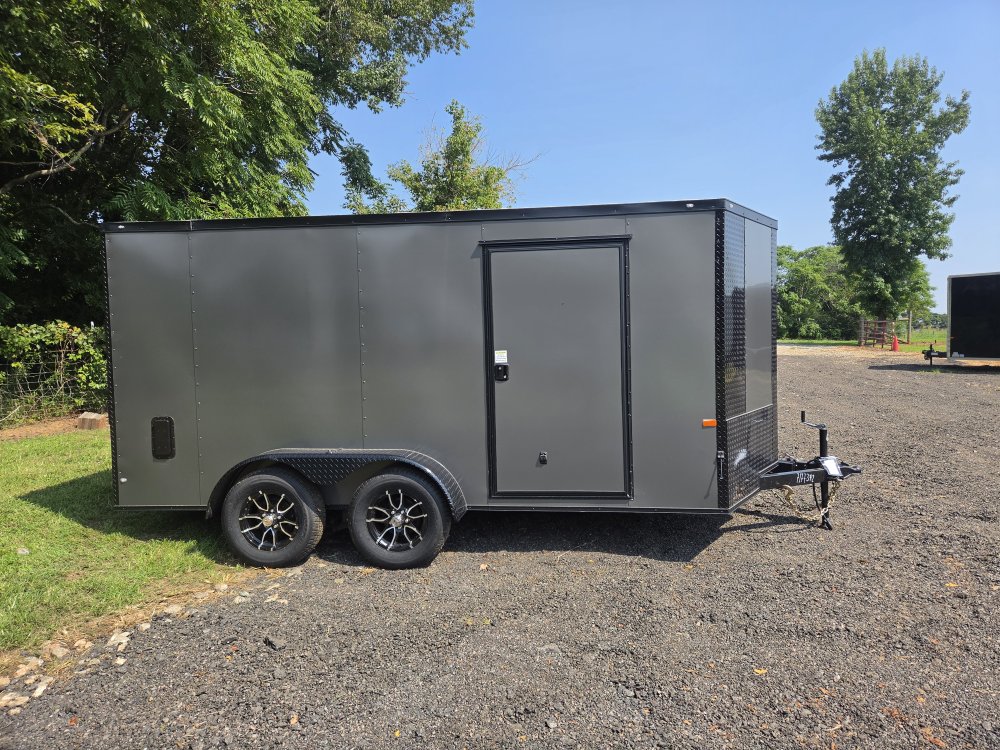 2026 Rock Solid Cargo 7x14 7k Enclosed w/ Blackout Special Package, Polycore (.080) Upgrade and Semi