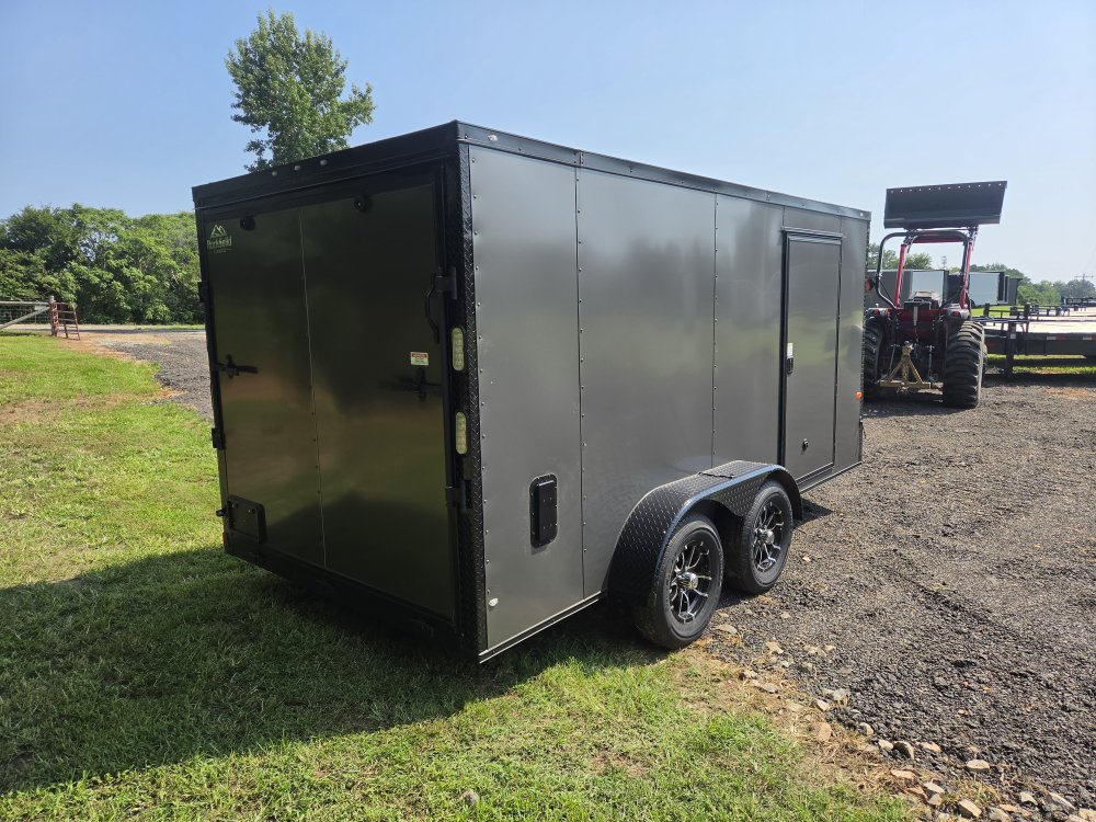 2026 Rock Solid Cargo 7x14 7k Enclosed w/ Blackout Special Package, Polycore (.080) Upgrade and Semi
