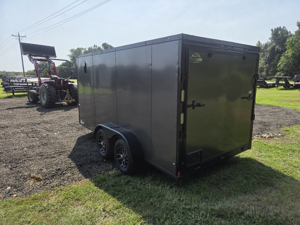 2026 Rock Solid Cargo 7x14 7k Enclosed w/ Blackout Special Package, Polycore (.080) Upgrade and Semi