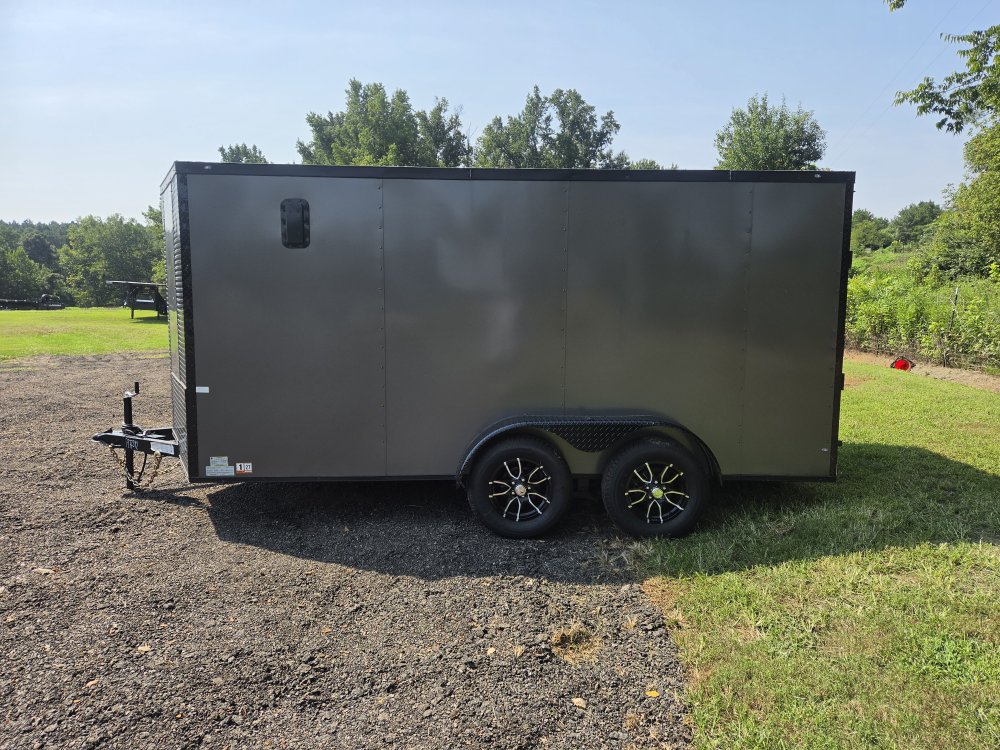 2026 Rock Solid Cargo 7x14 7k Enclosed w/ Blackout Special Package, Polycore (.080) Upgrade and Semi