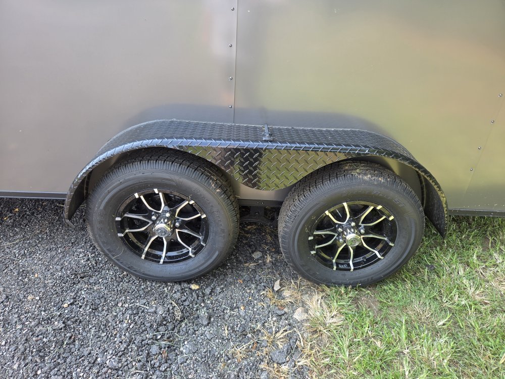 2026 Rock Solid Cargo 7x14 7k Enclosed w/ Blackout Special Package, Polycore (.080) Upgrade and Semi