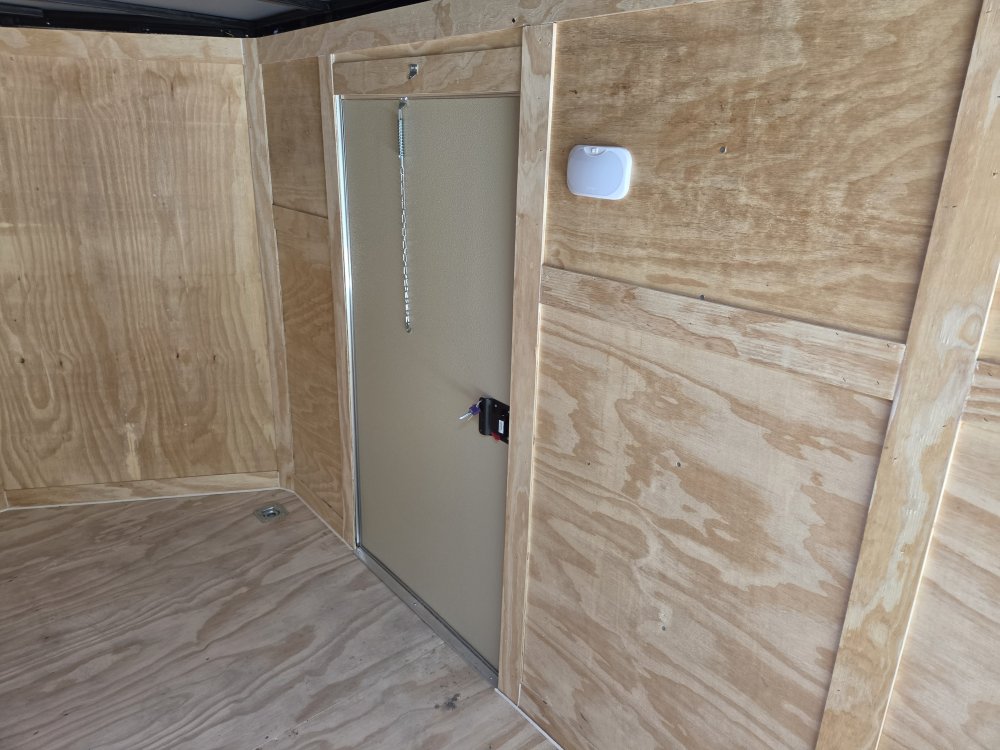 2026 Rock Solid Cargo 7x16 7k Enclosed w/ Polycore Upgrade and Semi-Screwless Upgrade