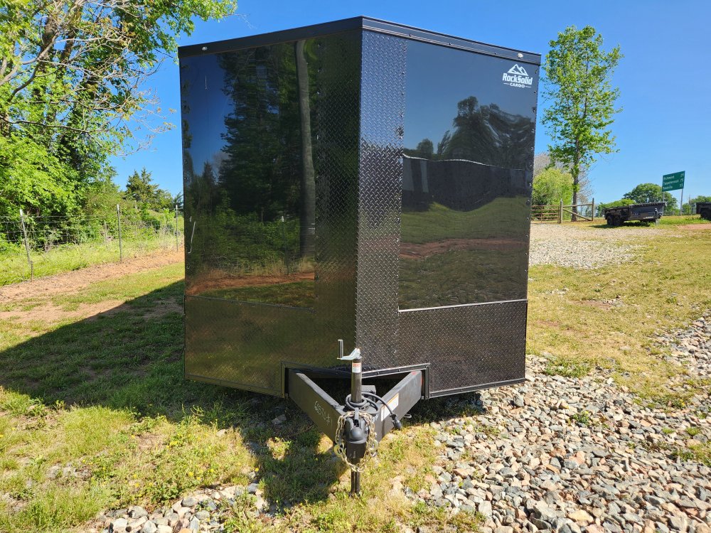 2025 Rock Solid Cargo 8.5x28 10k w/ Blackout Package, Polycore Metal, Semi-Screwless Upgrade and Mor