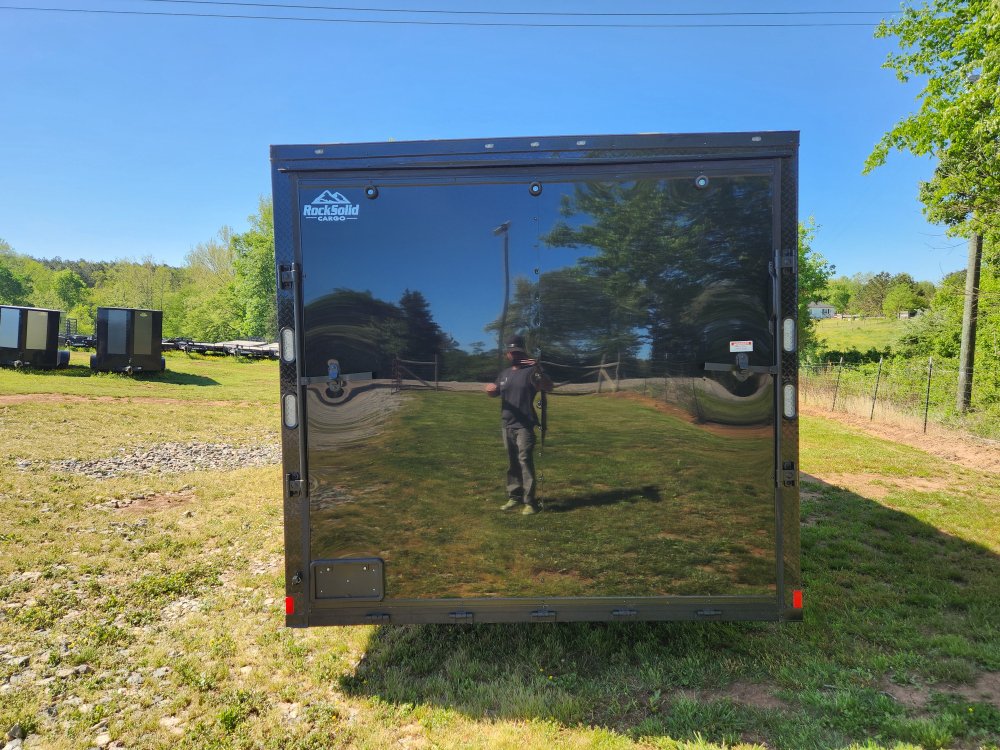 2025 Rock Solid Cargo 8.5x28 10k w/ Blackout Package, Polycore Metal, Semi-Screwless Upgrade and Mor