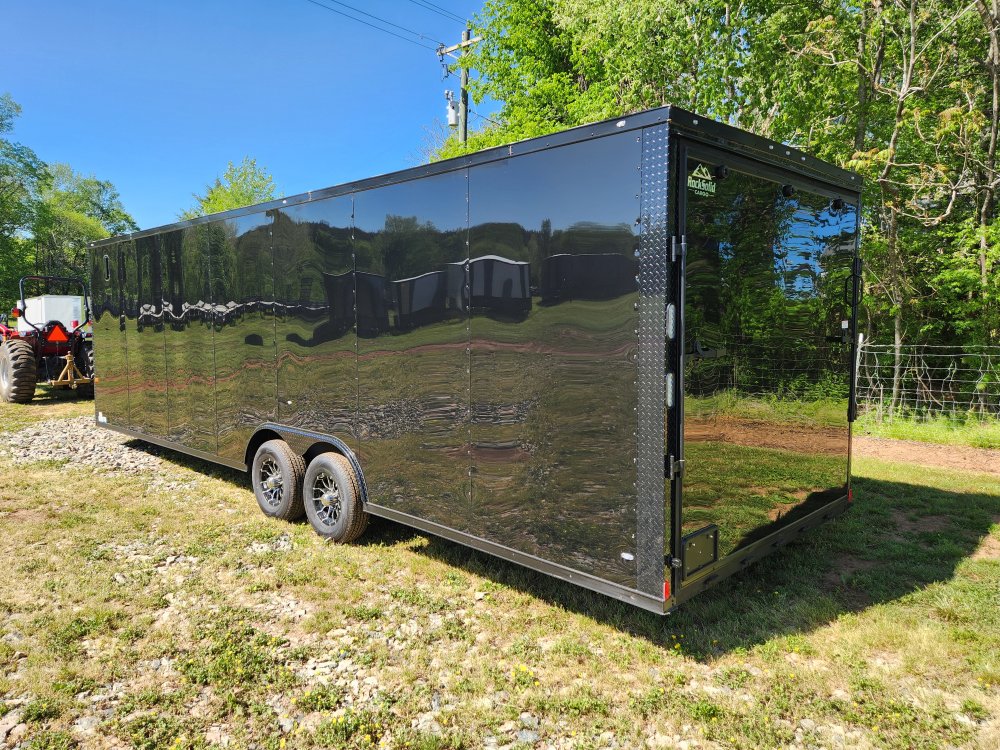 2025 Rock Solid Cargo 8.5x28 10k w/ Blackout Package, Polycore Metal, Semi-Screwless Upgrade and Mor