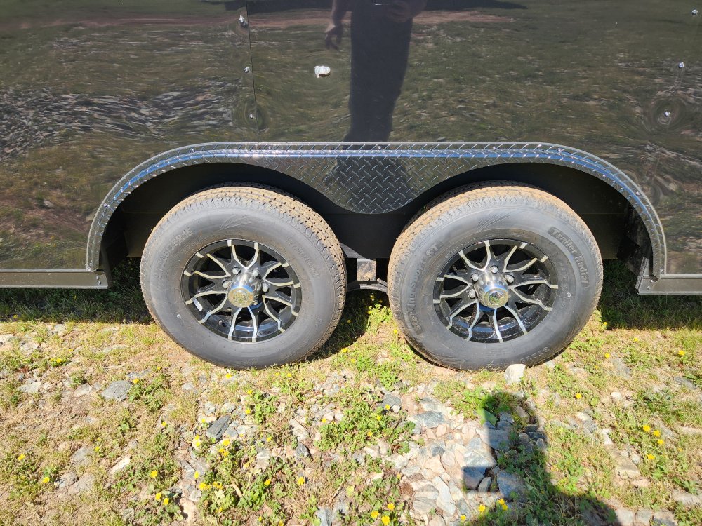 2025 Rock Solid Cargo 8.5x28 10k w/ Blackout Package, Polycore Metal, Semi-Screwless Upgrade and Mor