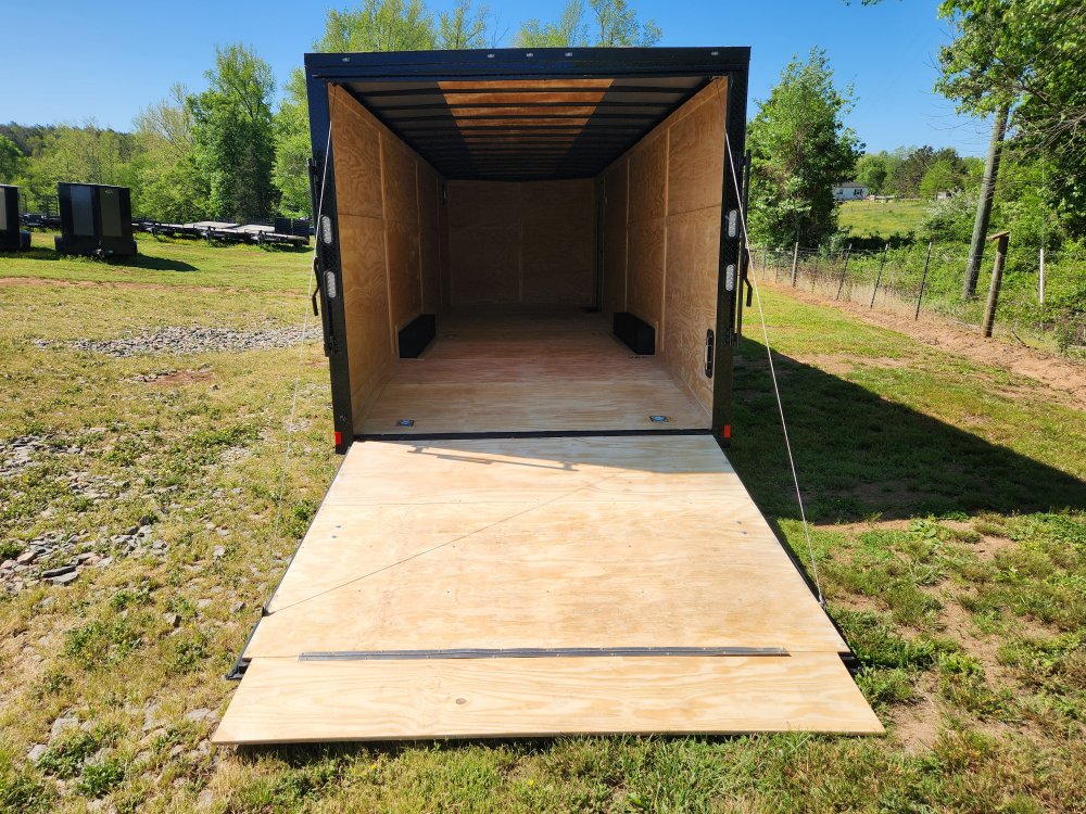 2025 Rock Solid Cargo 8.5x28 10k w/ Blackout Package, Polycore Metal, Semi-Screwless Upgrade and Mor