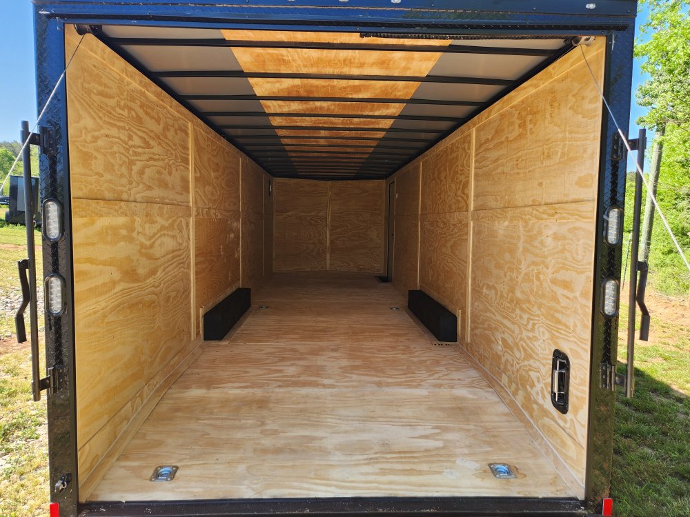 2025 Rock Solid Cargo 8.5x28 10k w/ Blackout Package, Polycore Metal, Semi-Screwless Upgrade and Mor