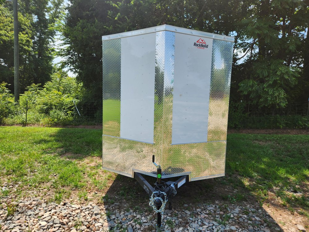2026 Rock Solid Cargo 7X14 7K Enclosed w/ 7' Interior and Polycore Upgrade