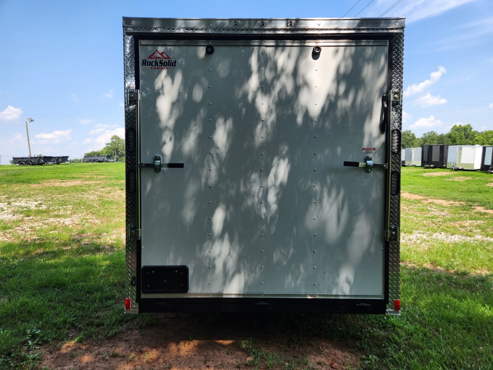 2026 Rock Solid Cargo 7X14 7K Enclosed w/ 7' Interior and Polycore Upgrade